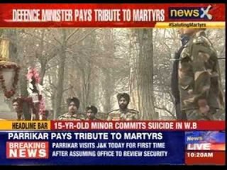 #SalutingMartyr: Manohar Parrikar pays tribute to martyrs