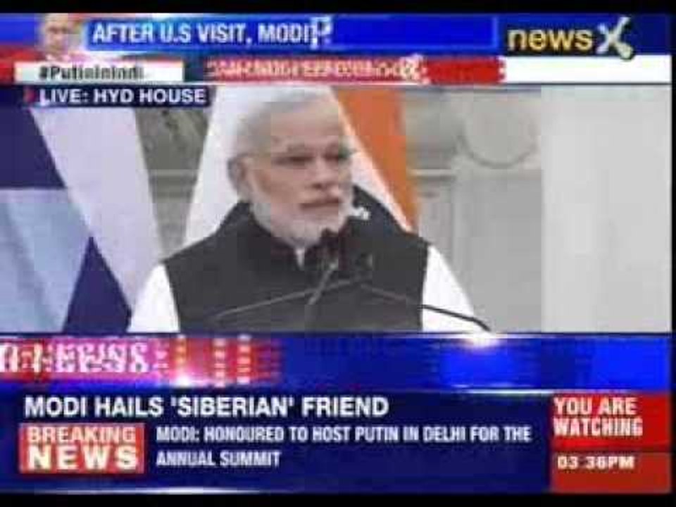 #PutinInIndia: Modi-Putin to unveil grand vision