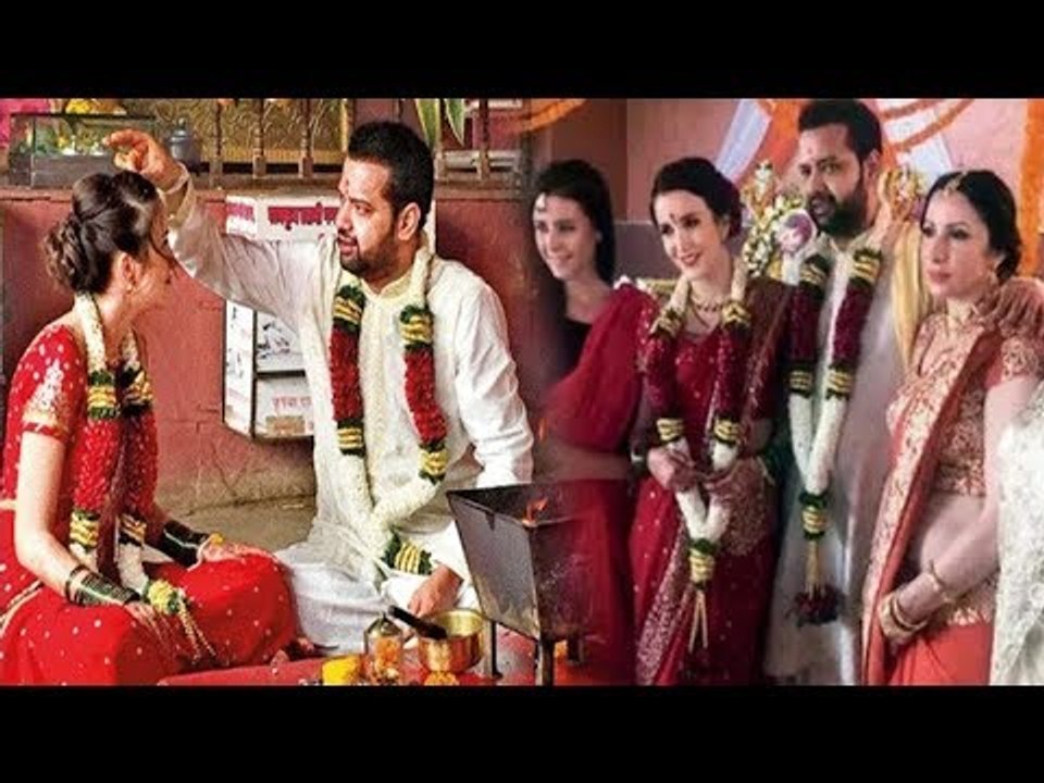 Rahul Mahajan Gets Married for the third time in a Temple; राहुल ने18 साल छोटी मॉडल से की तीसरी शादी