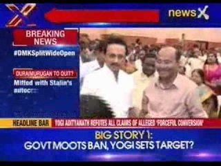 Miffed with Stalin’s autocracy Duraimurugan offers to quit