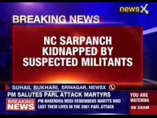 J&K: NC Sarpanch kidnapped from Sopore