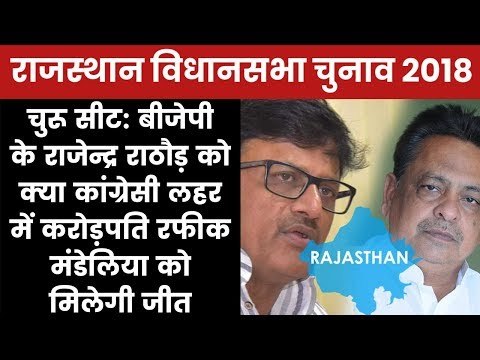 Rajasthan Election 2018 Churu Constituency: Who Will Win? Rafique Mandelia Or Rajendra Rathore