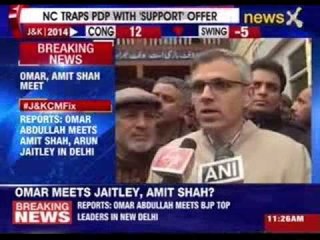 BJP-NC power deal being finalised for J&K?