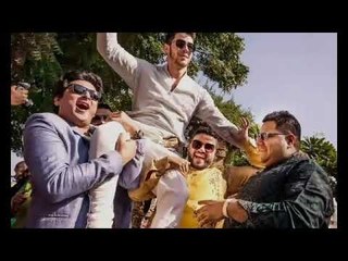 Priyanka Chopra Nick Jonas Mehndi Pictures | Couple looking happy | Umaid Bhawan Palace