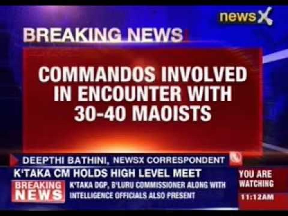 Andhra Pradesh: Encounter on between Maoists, Greyhound forces in Khammam