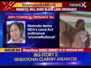 Burn this 'black' ordinance: Mamata Banerjee on proposed land reforms