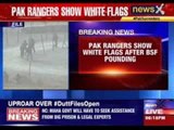Pakistan Rangers show white flags after BSF pounding