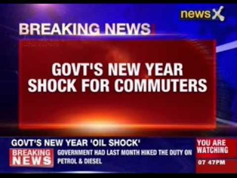 Excise Duty on petrol, diesel hiked by Rs 2/Litre