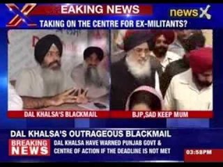 Dal Khalsa set deadline for BJP to free ex-militants