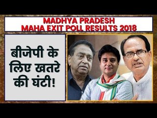 Madhya Pradesh Poll of Polls Result 2018 | Madhya Pradesh Maha Exit Polls Result 2018