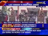 Guard of honour to martyrs jawan Devendra Singh