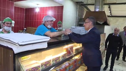 Cumhurbaşkanı Yardımcısı Oktay, kamyoncularla yemek yedi - KIRIKKALE