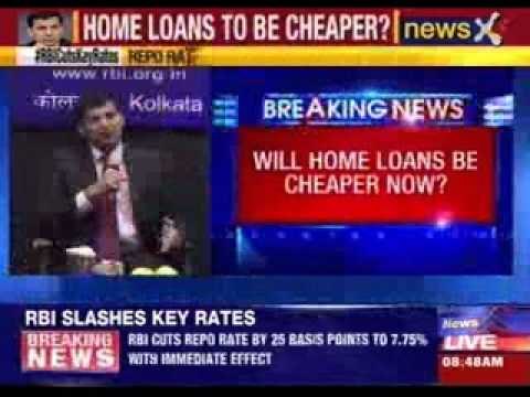 RBI cuts repo rate by 25 basis points