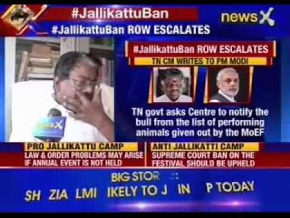 Tamil Nadu CM writes to PM Modi to overturn ban on jallikattu