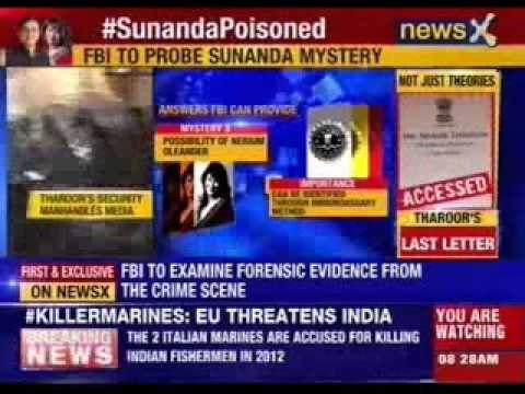 NewsX Exclusive on Sunanda Pushkar Death: FBI to probe the case