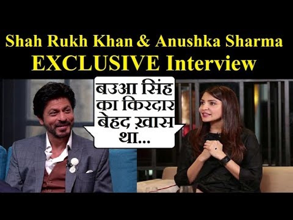 Shah Rukh Khan and Anushka Sharma EXCLUSIVE interview on upcoming film ZERO  - video Dailymotion