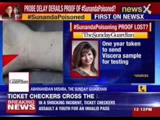#Sunanda poisoning proof lost?
