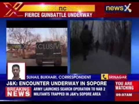 Army launches search operation to nab terrorists in Sopore Jammu and Kashmir