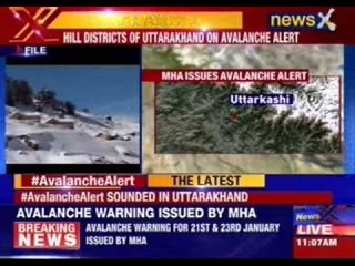 Snow avalanches likely to hit Uttarakhand