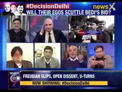 Nation at 9: #DecisionDelhi: Administrator Bedi Vs Anarchist Kejriwal