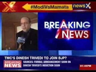 TMC leader  Dinesh Trivedi to join BJP?