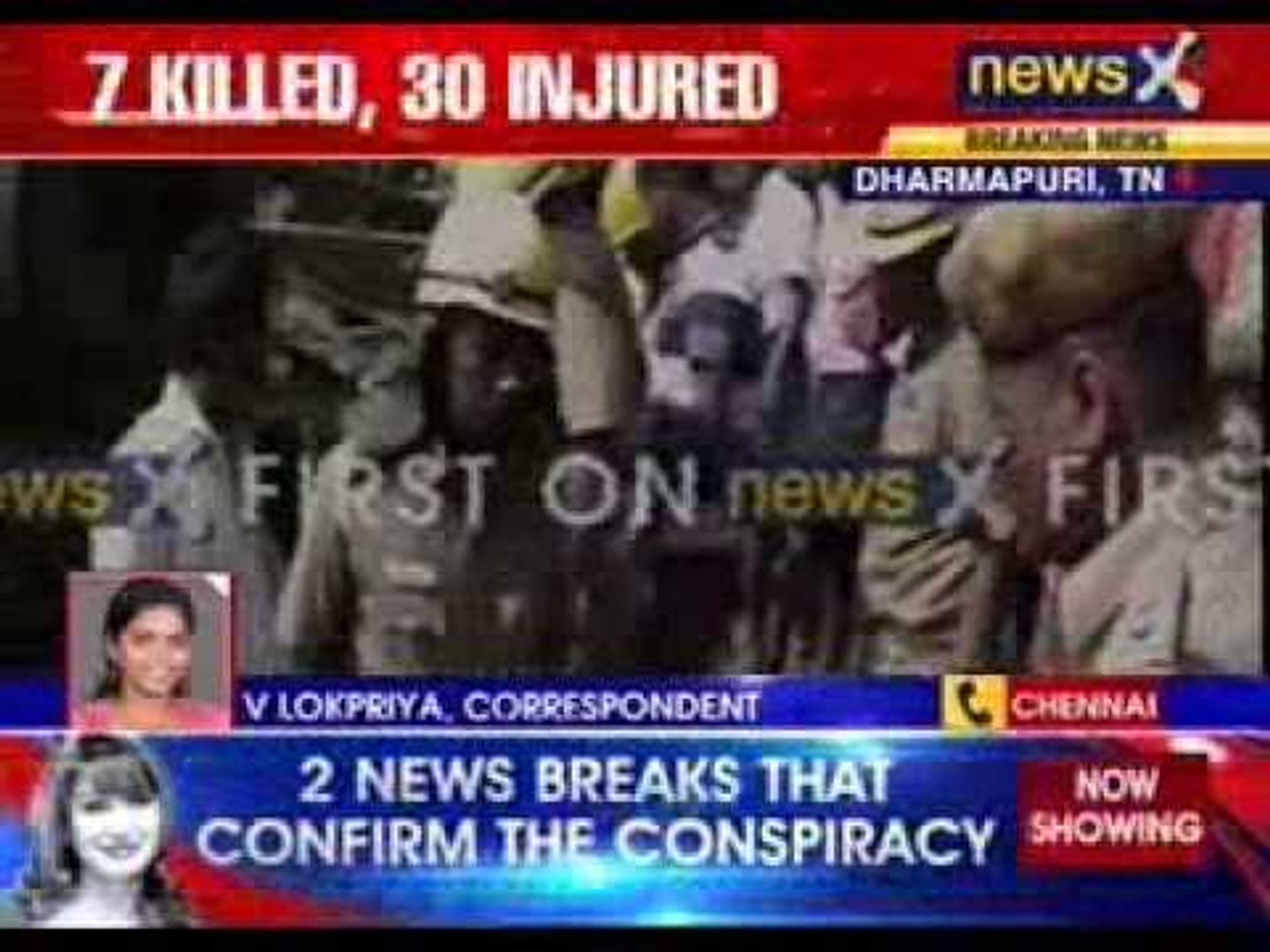 7 dead, 30 injured in Bus accident in Dharmapuri, Tamil Nadu - video  Dailymotion