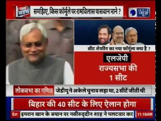 बिहार में NDA के सीट बटवारे का ऐलान आज | Bihar Seat Sharing Formula