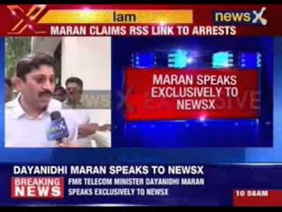 Former Telecom Minister Dayanidhi Maran speaks exclusively to NewsX