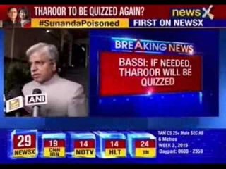 Sunanda Pushkar case: Delhi Police says if needed, Tharoor will be quizzed