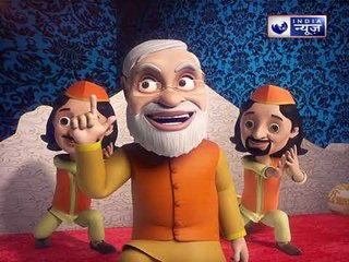 Modi vs Rahul Funny Cartoon Video | Politics Cartoon | राफेल के पीछे घपला बड़ा है | Bhaiya G Smile