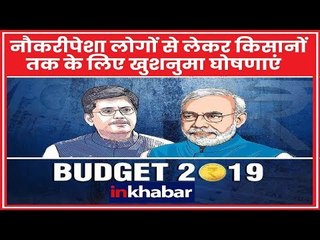 Interim Budget 2019 Live: नौकरीपेशा लोगों से लेकर किसानों तक के लिए खुशनुमा हो सकती हैं घोषणाएं