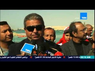 صباح الورد - إستقبال 1200 فتاة فى الإحتفال بيوم الفتاة المصرية بقناة السويس الجديدة