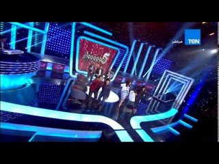5 مووواه - النجم محمود الليثى يشعل الاستوديو باغنية " لو كان قلبك كبير " بناء على طلب إيمى سمير غانم