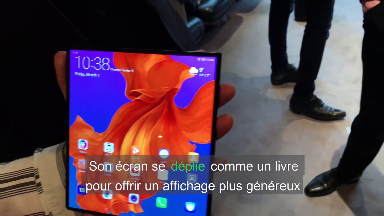 Huawei Mate X : nous avons essayé le smartphone qui se plie en deux