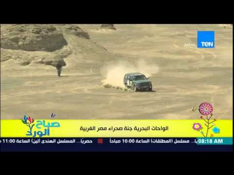 صباح الورد - الفقرة السياحية - إكتشف جمال الصحراء الغربية من داخل الواحات البحرية جنة الصحراء