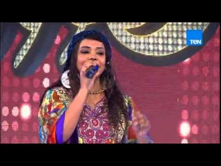 5 مووواه - هند وسارة يختمان الفقرة ويشعلان المسرح بأروع أغنية " علي ورق الفل "