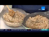 مطبخ 10/10 - الشيف أيمن عفيفي - طريقة عمل قالب أرز بالمسقعة