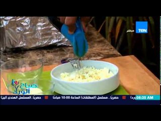 صباح الورد - فقرة ترويقة مع محمد بطران - وجبة جبنة قريش وعسل بالطحينة