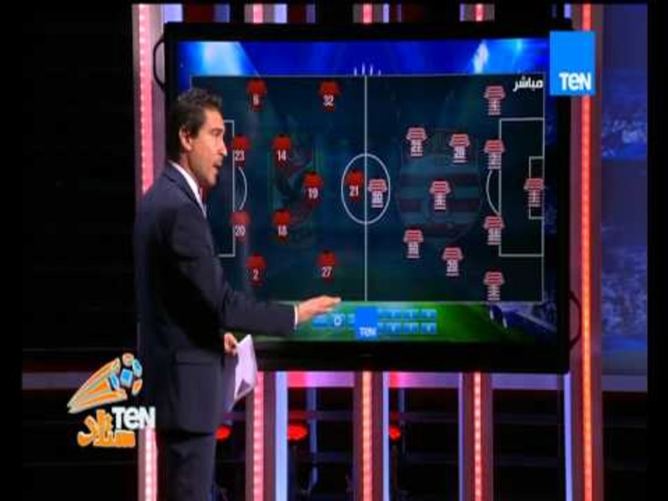 ستاد TEN - الأهلى والكونفدرالية | المواقف الهجومية للنادى الأهلى بتحليل الكابتن محمد بركات