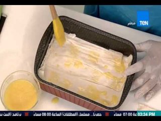 برنامج مطبخ 10/10 - الشيف أيمن عفيفي - طريقة عمل جلاش بالكريمة والمكسرات - Matbakh 10/10