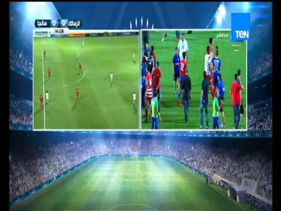 ستاد TeN - فرحة وسعادة الكابتن مدحت شلبى بفوز الاهلى على الافريقى ... الاهلى فى الكونفيدرالية
