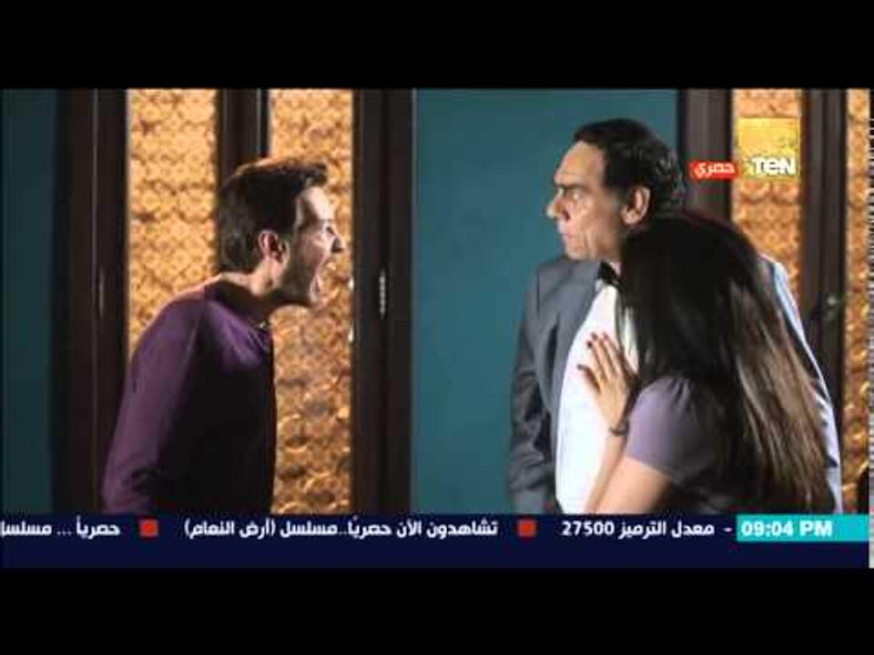 مسلسل أرض النعام - نقاش حاد جدا بين أحمد زاهر و...