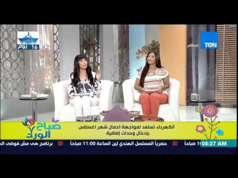 صباح الورد - وزارة الكهرباء تستعد لمواجهة أحمال شهر أغسطس بإدخال وحدات إضافية