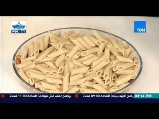 مطبخ 10/10 - الشيف أيمن عفيفي - طريقة عمل مكرونة بالبشاميل بالسجق