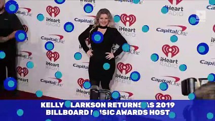 Kelly Clarkson Returns as 2019 Billboard Music Awards Host