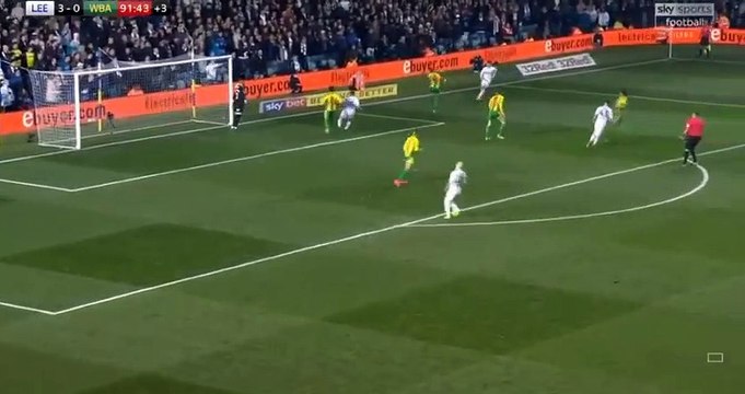 Ezgjan Alioski Goal - Leeds United vs West Bromwich Albion 4-0 01/03/2019
