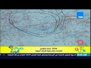 صباح الورد - تعرف على حالة الطقس اليوم ومعدلات درجات الحرارة المتوقعة من د/ وحيد سعودي