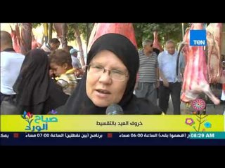 صباح الورد | Sabah El Ward - خروف العيد بالتقسيط .. تقرير اراء الناس عن اسعار اللحوم قبل عيد الاضحى