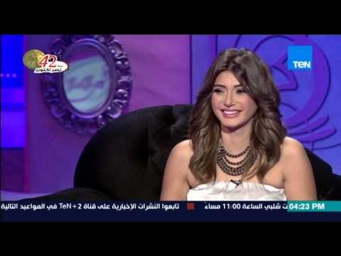 قمر 14 - الفنانة إنجي أبو زيد تحكى معاناة شعرها أثناء تصوير 4 مسلسلات فى رمضان السابق