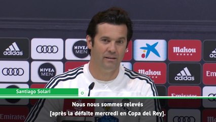 Clasico - Solari : "Nous nous sommes relevés"